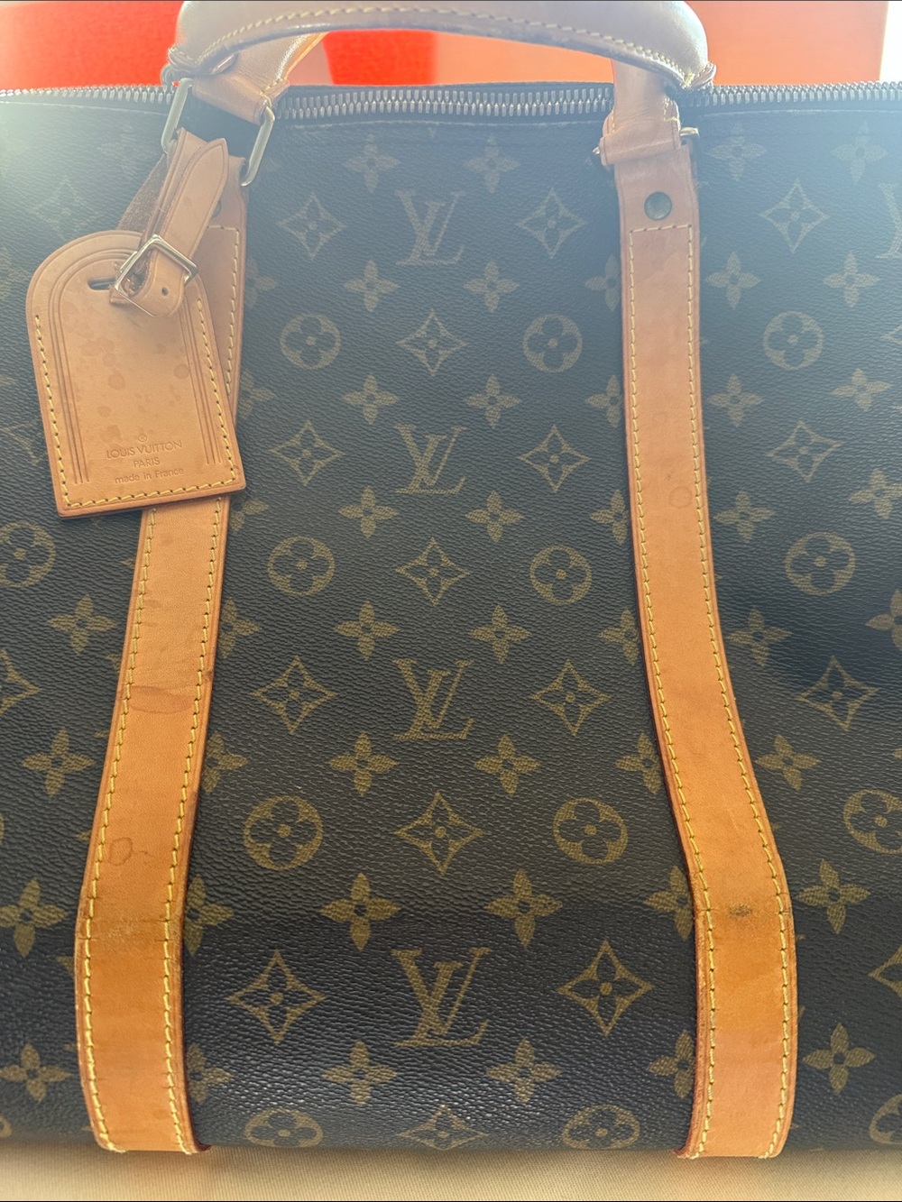 Louis Vuitton Monogram Keepall Bandouliere 60 - Picture 3 of 16